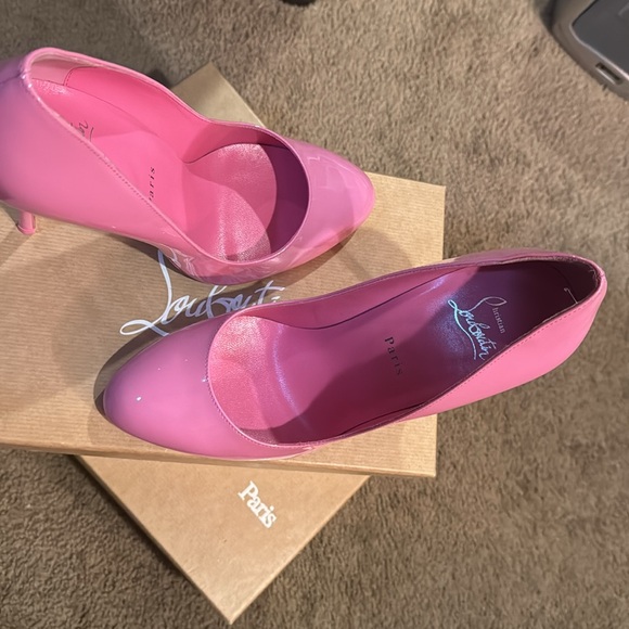 CL Fabulously Sexy & Pretty in Pink Patent!!b - Picture 8 of 11